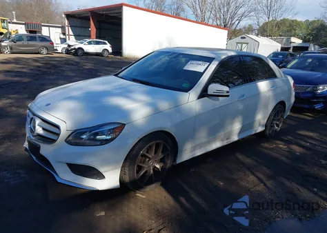 2014 Mercedes-Benz E 350 4Matic z USA, uszkodzony, nr VIN WDDHF8JB1EA940198